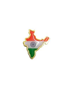 INDIA BADGE MAP (METAL)