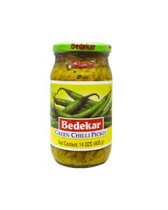 BEDEKAR GREEN CHILLY PKL 400G