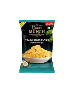CHHEDA'S UM YELLOW BANANA CHIPS (COCONUT OIL) 170GM