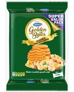 CREMICA GOLDEN BYTES PISTA & MIX NUTS COOKIES 76GMX8